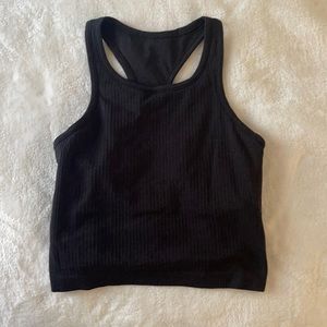 Lululemon ebb to street crop tank top